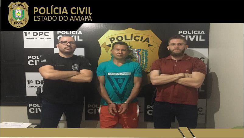 POLÍCIA CIVIL PRENDE HOMEM ACUSADO POR ESTUPRAR TRÊS SOBRINHOS EM LARANJAL DO JARI